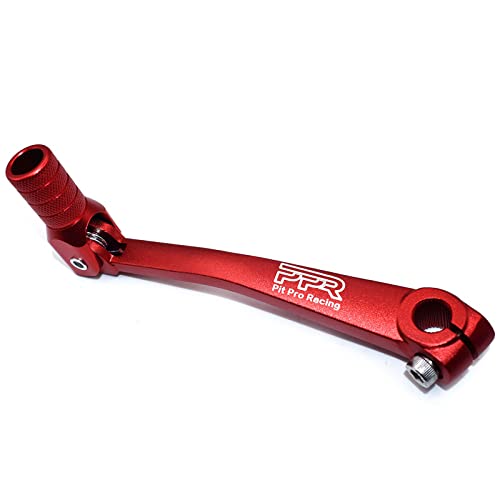 PPR PIT PRO RACING CNC Aluminum Gear Shifter Lever, Foldable Gear Shift Lever Fit for 50cc 110cc 250cc CRF50 XR50 XR CRF Dirt Pit Monkey Bike Motorcycle ATV Quad Accessory - Image 1